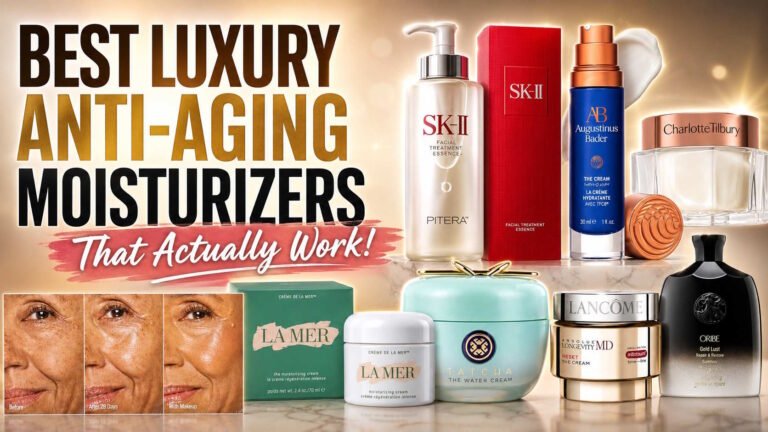 Best luxury anti-aging moisturizers lineup