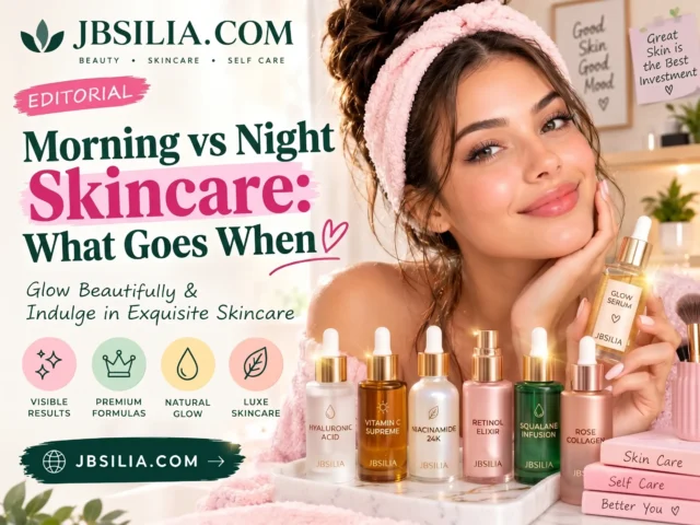 Morning vs Night Skincare
